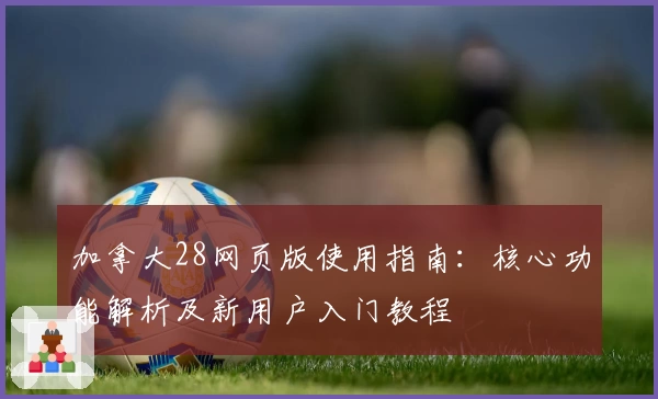 加拿大28网页版使用指南：核心功能解析及新用户入门教程